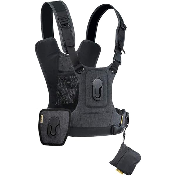 COTTON CARRIER カメラハーネス ブラック フリーサイズ Amazon.com : Cotton Carrier G3 Dual Camera Harness for 2